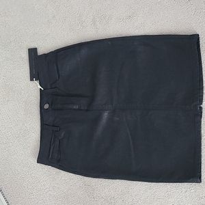 Marc Jacobs Black Denim Skirt NWT!